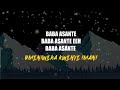Vicent john    asante baba official lyrics 
