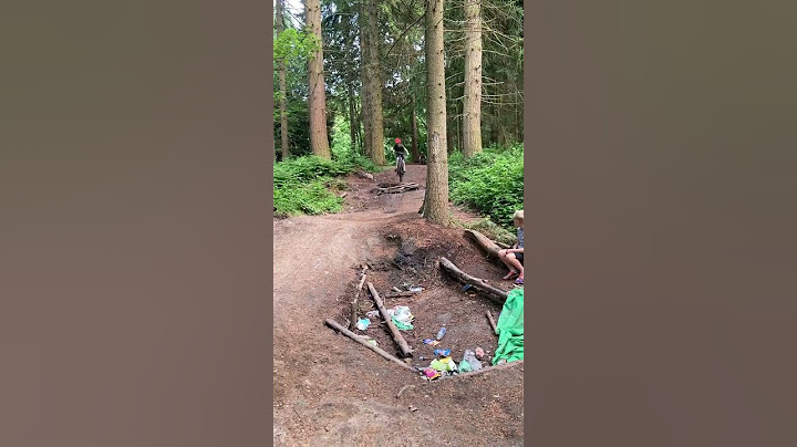 That jump at the end was massive 🤙#mountainbike