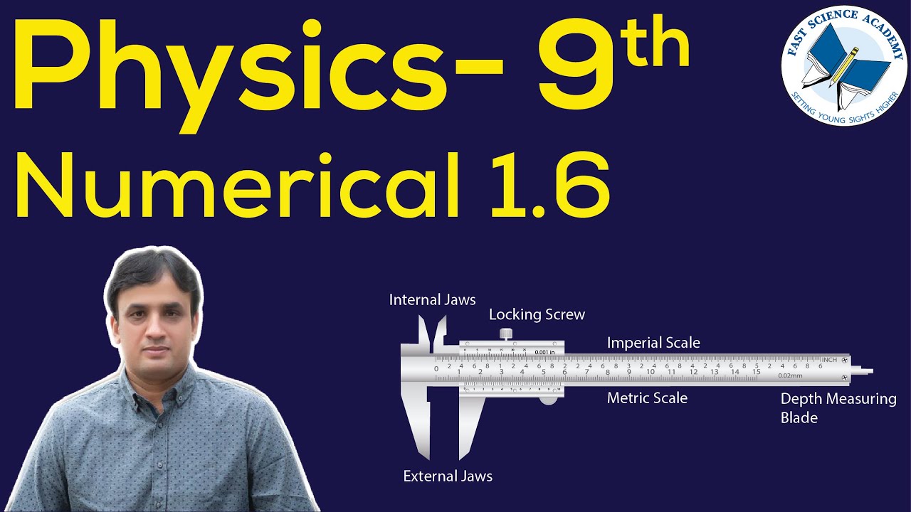 Physics 9th Unit 1 Problem 1 6 Finding Zero Error And Zero Correction c1-l6-vcaliper-zero-error-youtube