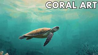 4K Sea Turtle Ocean Scene 🐢 Relaxing Underwater Art for TV | 2 Hour Ambient Display screenshot 5