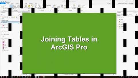 Joining Tables