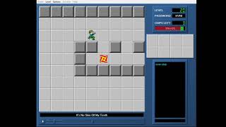 CCLP4 level 20 solution - 342 seconds