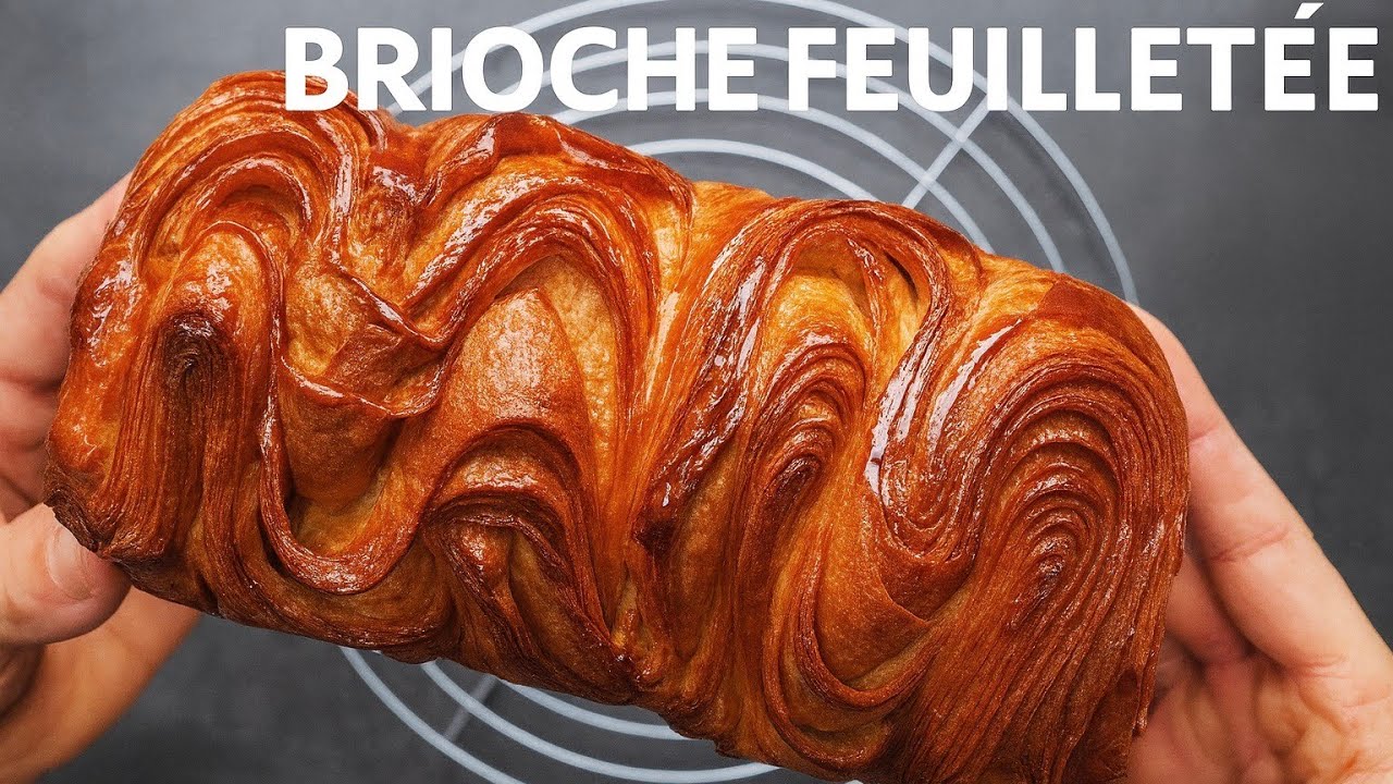 Recette de la brioche feuilletée