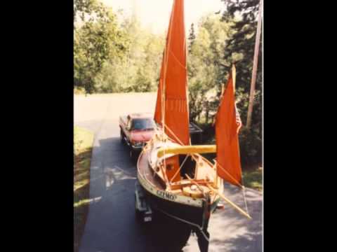 Building and Sailing "Elver" a Steve Redmond Design - YouTube