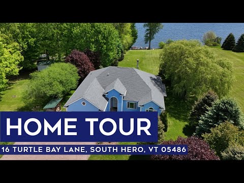 16 Turtle Bay Lane, South Hero, VT home video tour