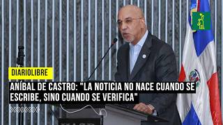 Aníbal de Castro: "News isn't born when it's written, but when it's verified"
