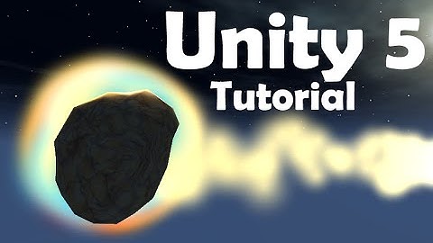 Unity 5 - How to make a burning meteor (particle systems)