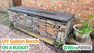 DIY Gabion Bench On a Budget | WireFence