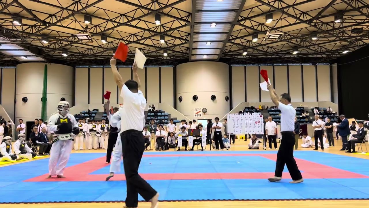 日本拳法第36回東日本大学選手権大会 Aコート 第4試合 明治大学 VS 東洋大学