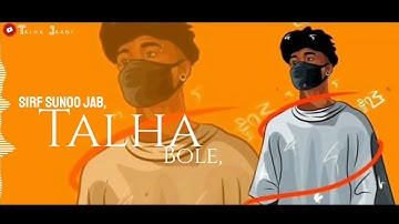 TALHA name song  Status Video