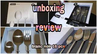 BLANC NOIR SET 16pcs unboxing dan review