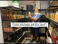 Food storage pantry tour!! - Self sufficient food preparedness