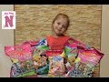 Сюрпризы Игрушки Бассейн со сладкими кукурузными палочками Surprises with toys Pool Corn Sticks