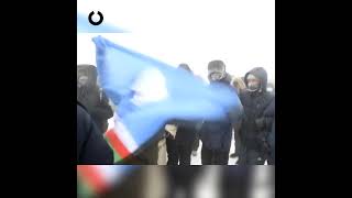 В Якутске люди митингуют в -51 градус