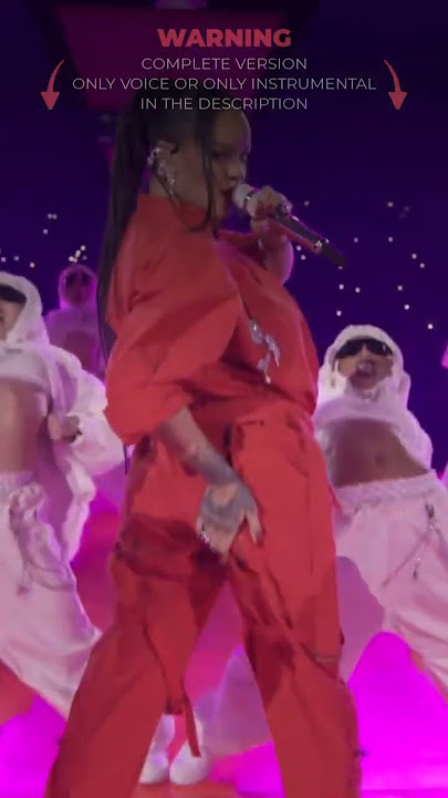 Rude Boy - Rihanna spanks her ass in Super Bowl LVII Halftime Show #Short #NFL2023 #SuperBowl