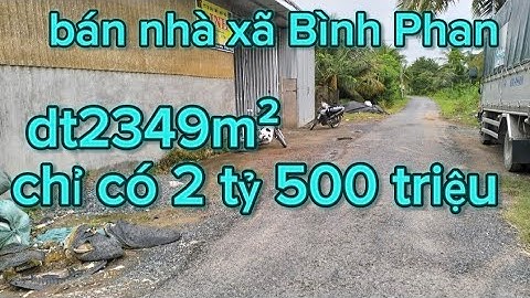 M S1840♥️ bán nhà xã Bình Phan tiền Giang dt2349m² chỉ có 2 tỷ 500 triệu#0386725208#