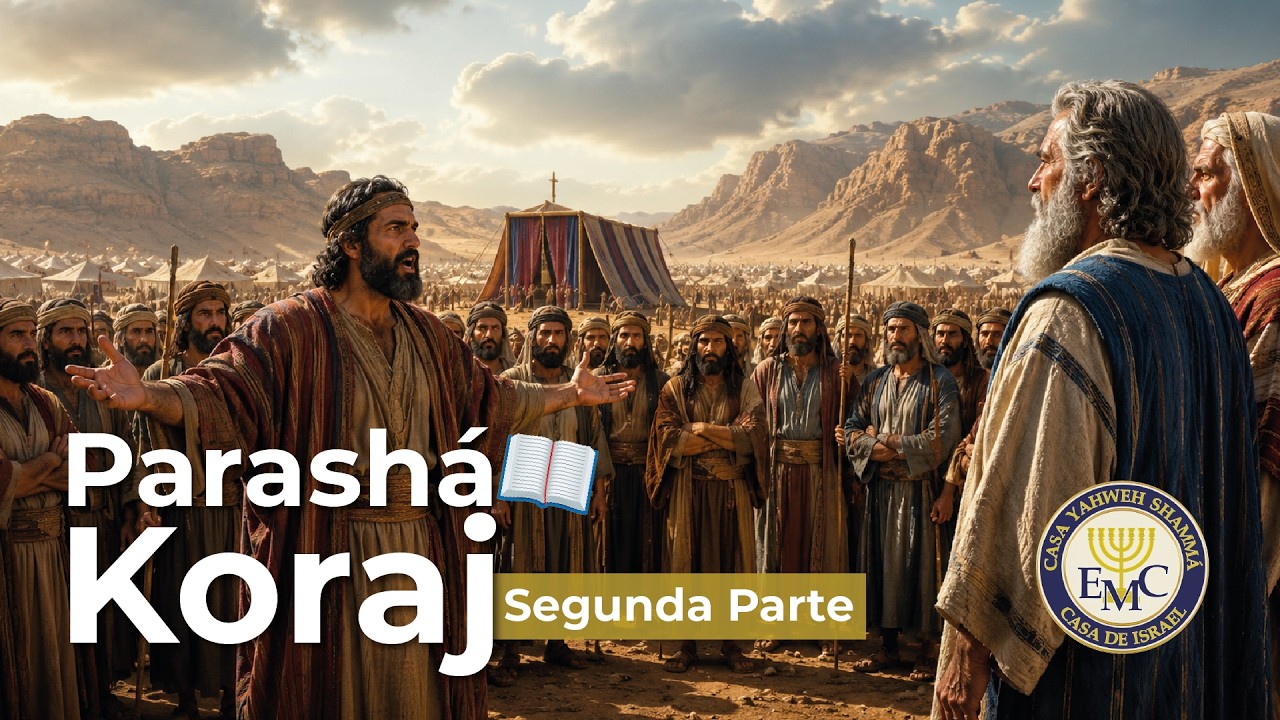 PARASHÁ #38: "KÓRAJ" ["CORÉ" (DEPILADO)] 5786 - Parte 2 | CIERRE DE SHABAT