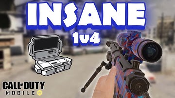 INSANE 1v4 SEARCH AND DESTROY SCRIM CLUTCH in Call Of Duty: Mobile | CODM SEARCH AND DESTROY CLUTCH