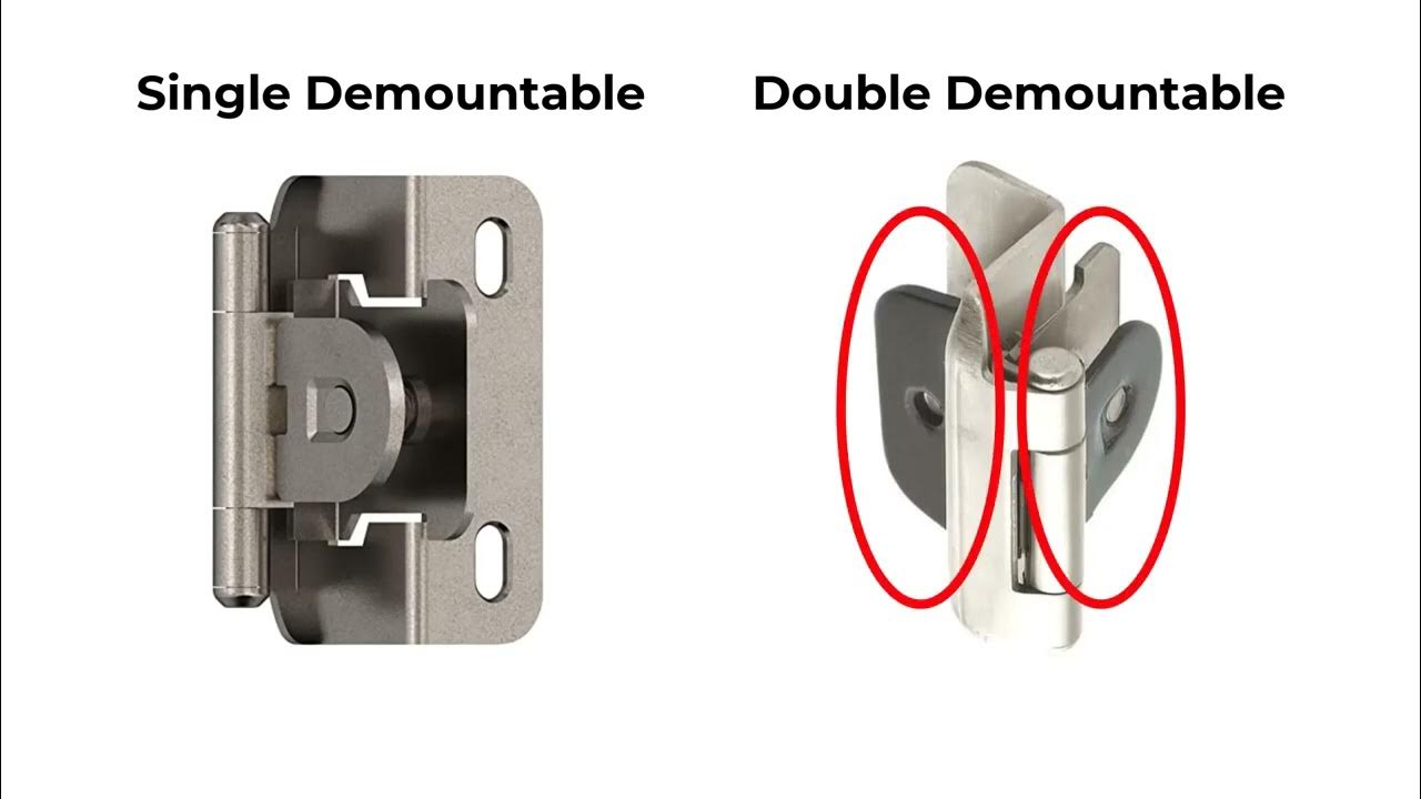 Single Demountable vs. Double Demountable Hinges (What is the