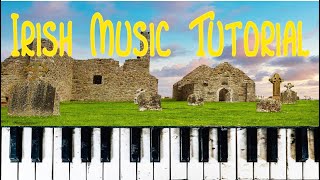 Hullichan Jig | Irish music tutorial | piano accordion melodica