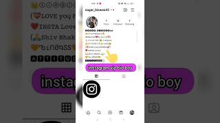 instagram bio style boy || yah par jo no. vo mera nahi kisi or ka profile hai screenshot 3