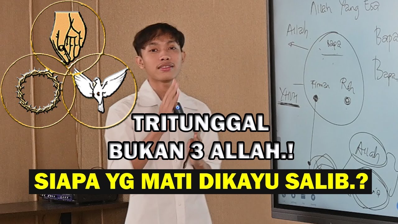 Существует три христианских Бога. Объяснение Троицы Отца, Сына и Святого Духа - христианский апол...