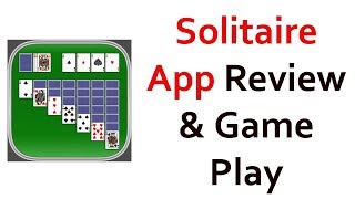 Solitaire App Review and Game Play screenshot 4