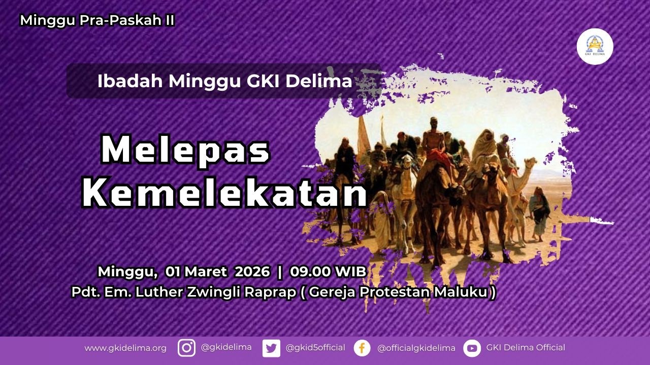 Ibadah Minggu GKI Delima | Minggu, 01 Maret 2026 | 