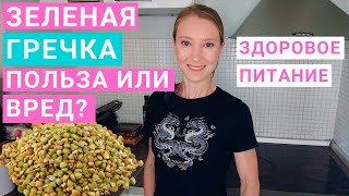 Зеленая гречка: польза и вред. Хлеб и мука из зеленой гречки. Пророщенная зеленая гречка.