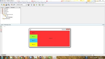 Simple Design Menu with java swing
