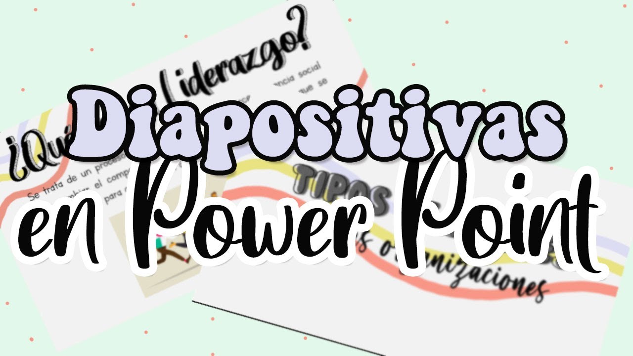 Portadas En Power Point Diapositivas Bonitas en Power Point | pt 1 - YouTube