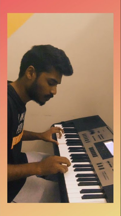 Munbe Vaa Piano cover #arrahman