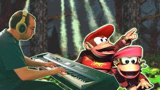 Donkey Kong Country 2 - Forest Interlude - Piano chords