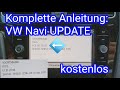 Anleitung: VW Navi Update 2020/21 (kostenlos) in deutsch - Discover Media für Composition Media