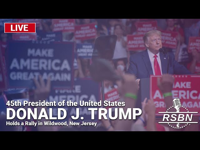 LIVE REPLAY: Trump Holds a Rally in Wildwood, New Jersey - 5/11/24 class=