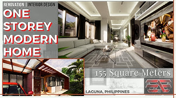 One Storey Home Design | Extension and Renovation | EAB Design Studio | Laguna, Philippines