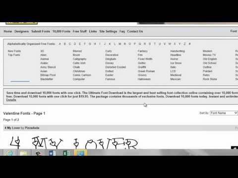 Vídeo: Como você obtém fontes gratuitas no Microsoft Word?