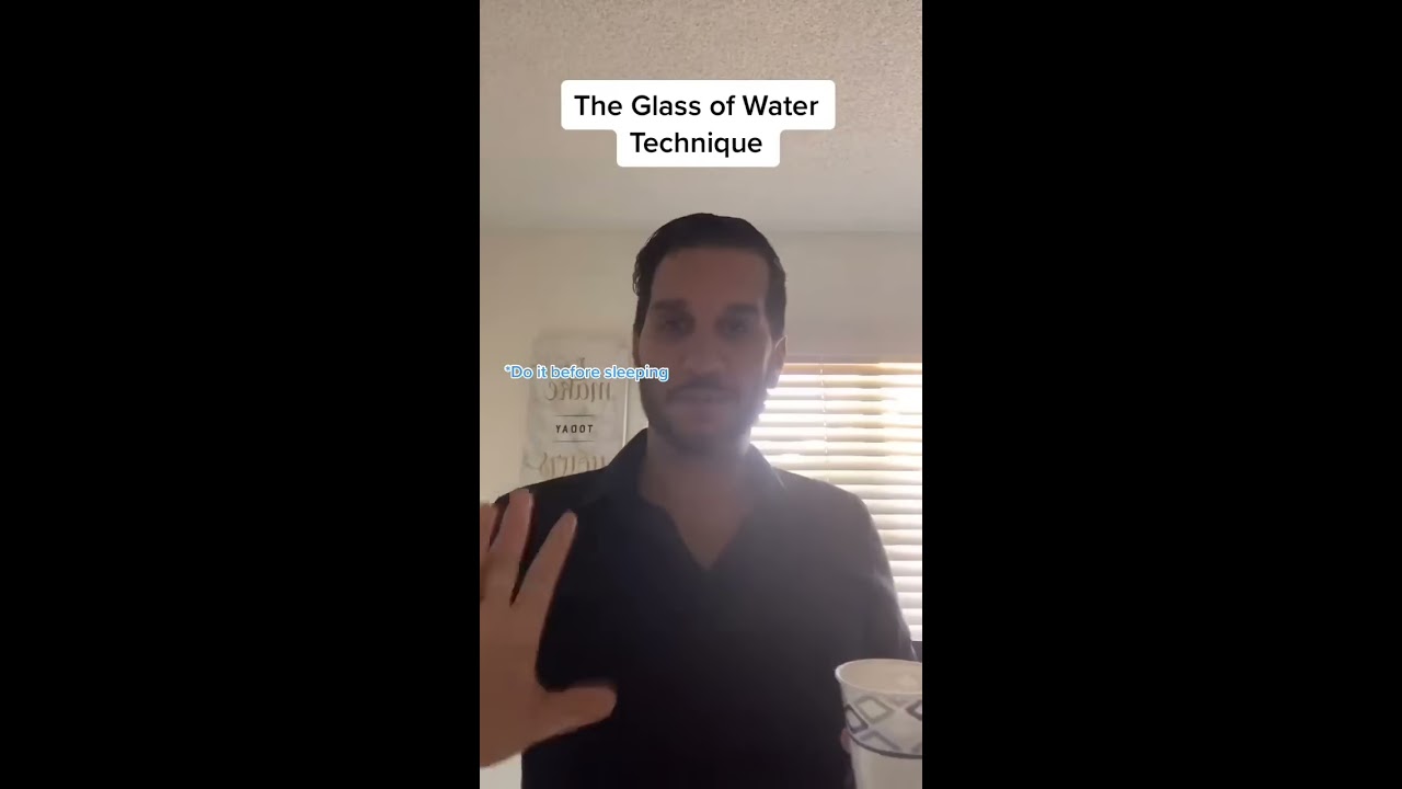 The Glass Of Water Technique By Jose Silva Founder Method Autosuggestion Thesilvam