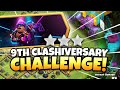 Easily 3 Star the "9th Clashiversary Challenge" with SWAG SPELLS! Clash of Clans