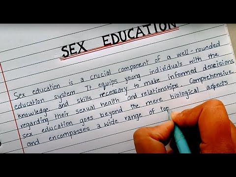 essay on sex education