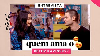 Entrevista: conversei com Lana Condor e Noah Centineo e eles lembraram de mim!