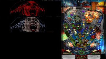 Monster Bash (MB) Pin2DMD Colour DMD (Beta v1.0) Demo