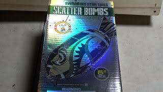 Scatter Bombs cannister shells by Winda Fireworks