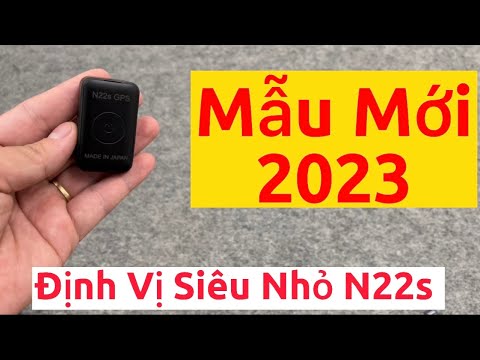 Video Định Vị Nghe Lén N22s Madin In Japan Mẫu Mới 2023 ,... - youtube