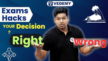 Exam Hack: Decision is Right or Wrong? Here is the solution||CSIR-NET||GATE||DBT||ICMR