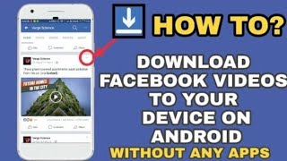 How To Download Any FaceBook Video To Your Phone Gallery screenshot 5