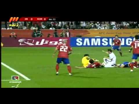 Iran Chance for Goal 日本 اليابان 이란은 한국 일본을 대