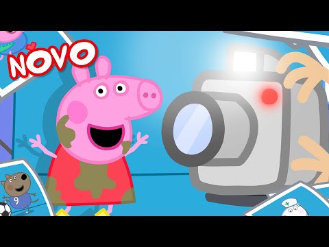 Peppa Pig Português Brasil | Fotos de Volta às Aulas | NOVO Contos da Peppa Pig