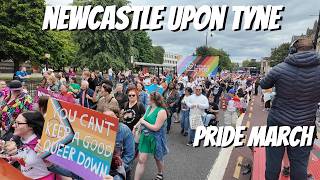 Newcastle Upon Tyne - Pride Takes Over The City - Masses Choked The City Streets