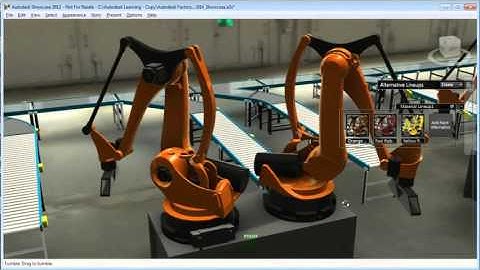 Factory Design Suite  Apresentações dinâmicas a partir de dados de CAD